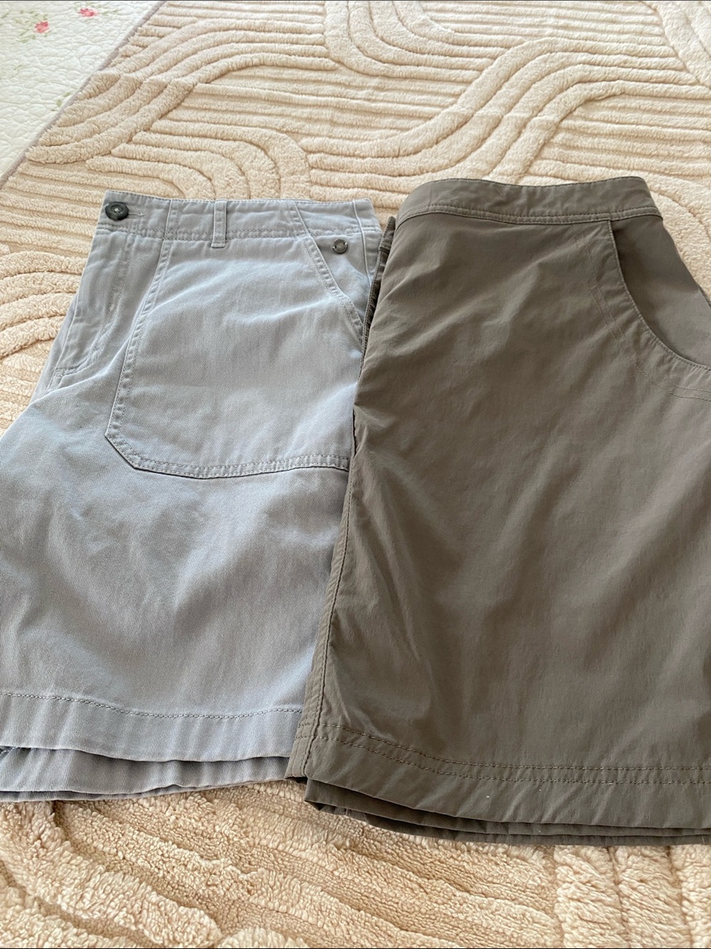 L.L. Bean bundle Olive Green Women's Skort with Zip Pocket and shorts size 10 - Picture 16 of 16